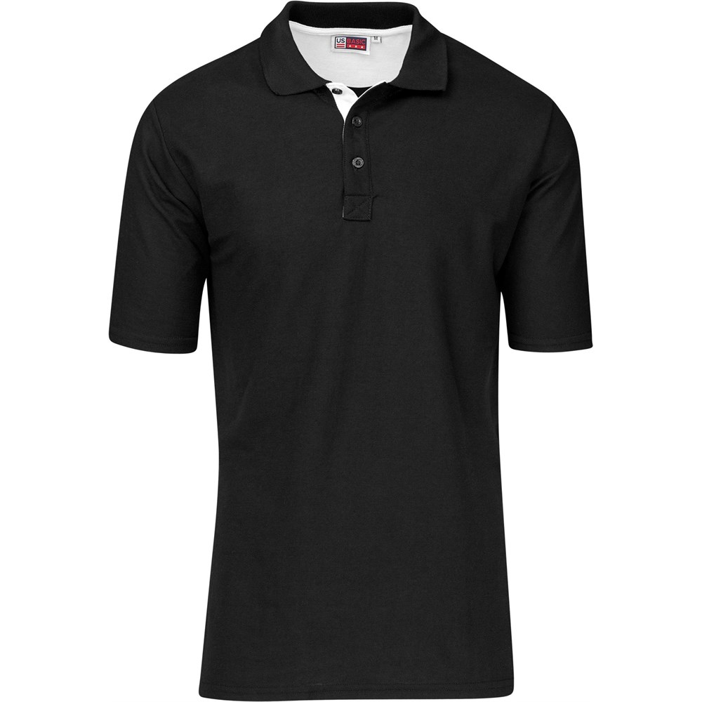 Mens Solo Golf Shirt - White