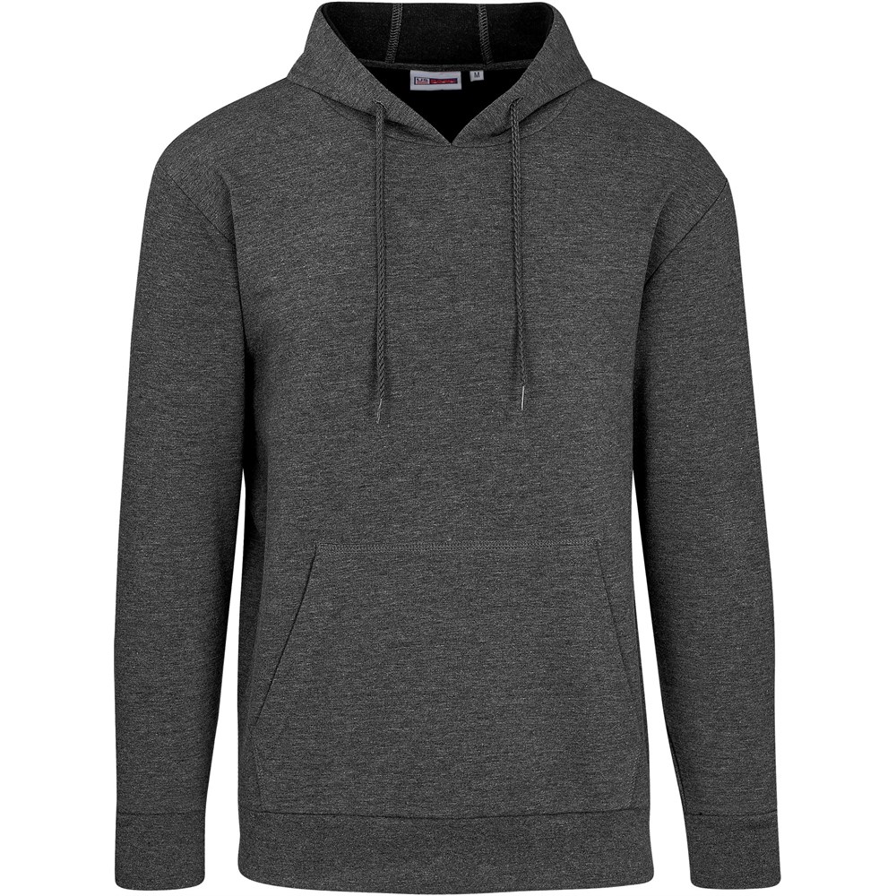 Mens Omega Hooded Sweater - Charcoal