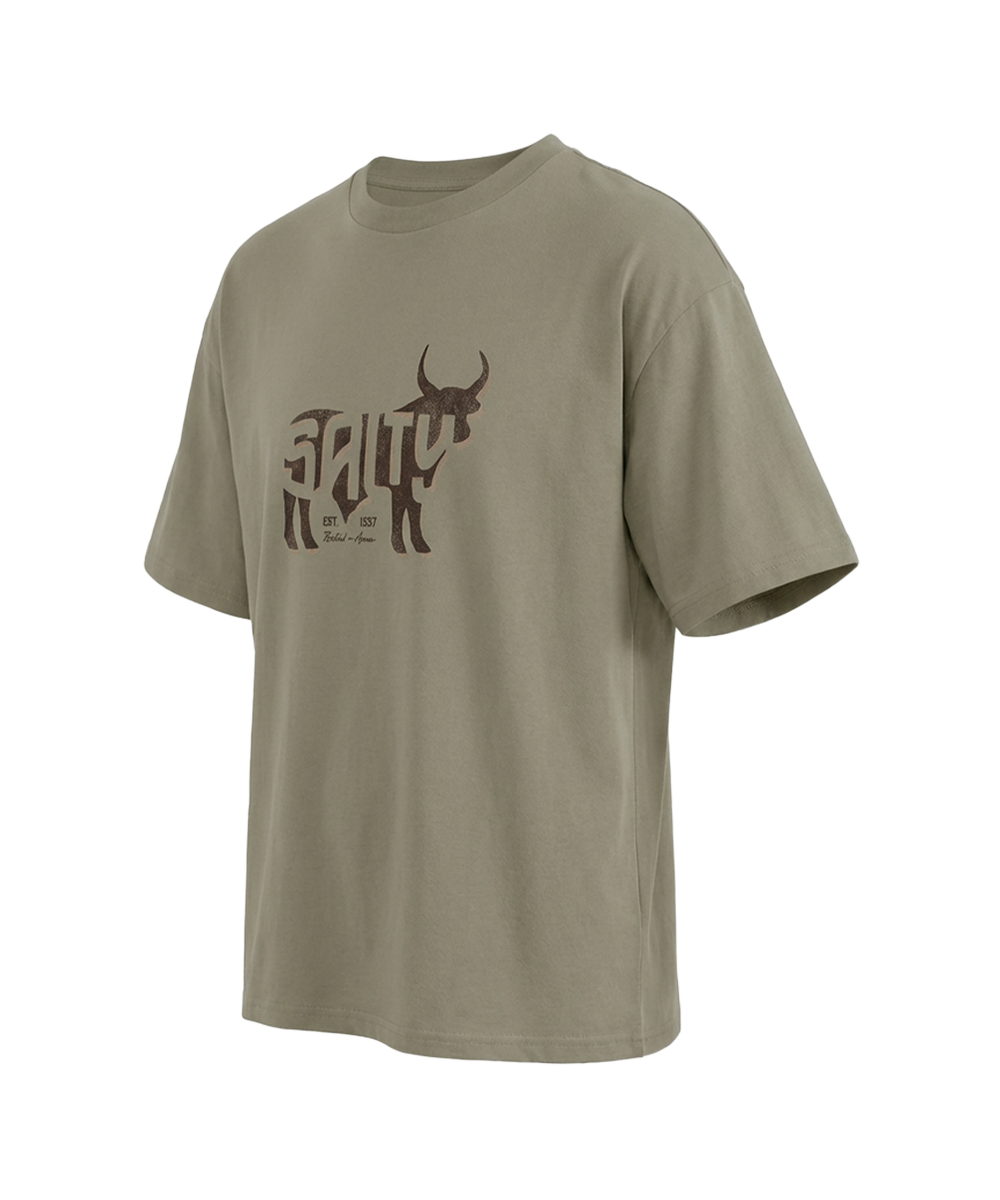 End Of Range - Salty T-Shirt Nguni Stamp